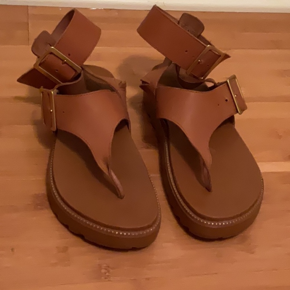 SORELLA VITA Brown Sandals